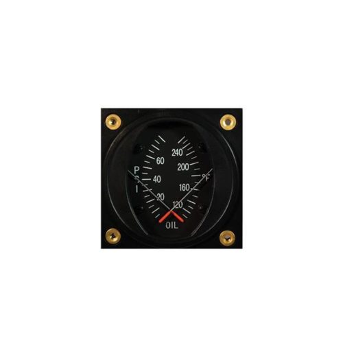 Medidor de Aceite dual 2 1/4"