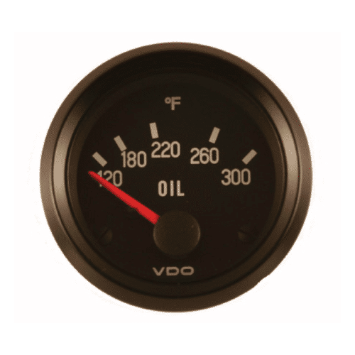 Medidor de 2" de temperatura del aceite VDO
