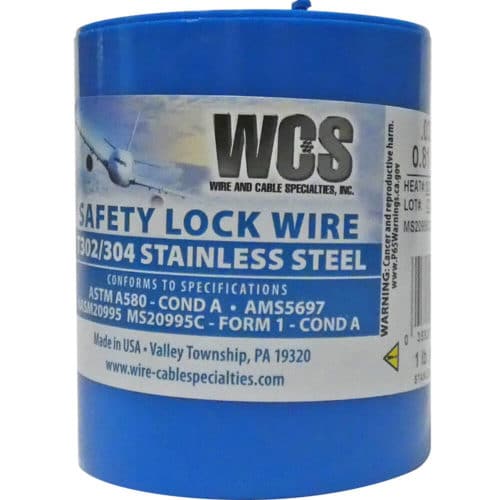 Alambre de Seguridad .032 SS 1 LB