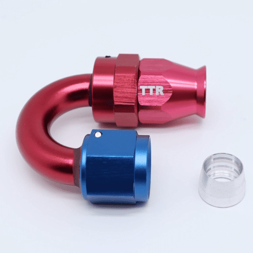 Acople de Conexion 10AN CFE FITTING 180º - Azul y Rojo